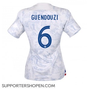 Frankrike Matteo Guendouzi #6 Borta Matchtröja Dam VM 2022 Kortärmad